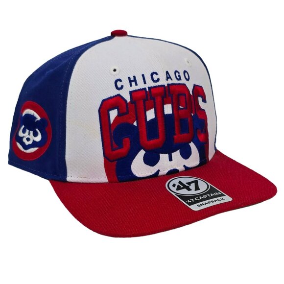 Chicago Cubs Hat Cooperstown Collection 47 Brand Captain Snapback Cap Streetwear - Picture 2 of 7